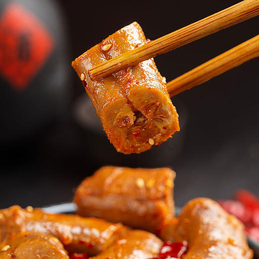 谭八爷香辣鸭脖子四川特产出游追剧小吃即食夜宵 香辣味 商品图6