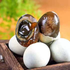 湖北特产无铅松花蛋溏心皮蛋30枚（单枚55-65g）