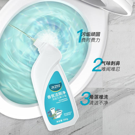  水卫仕 洁厕剂 500g/瓶 商品图3