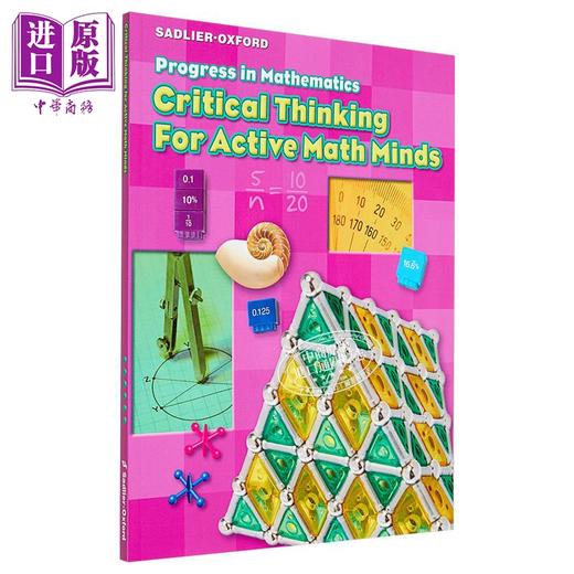 【中商原版】Progress in Mathematics Critical Thinking for Active Math Minds Grade6进步数学批判性思维活跃的数学头脑六年级 商品图8