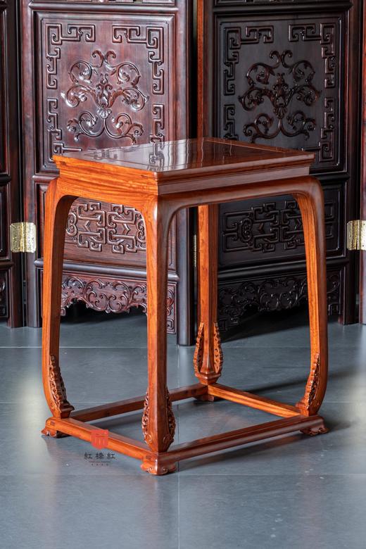 红桥红  家具严选  缅甸花梨（大果紫檀）【带托泥 皇宫 圈椅 三件套】 前后通根 商品图8