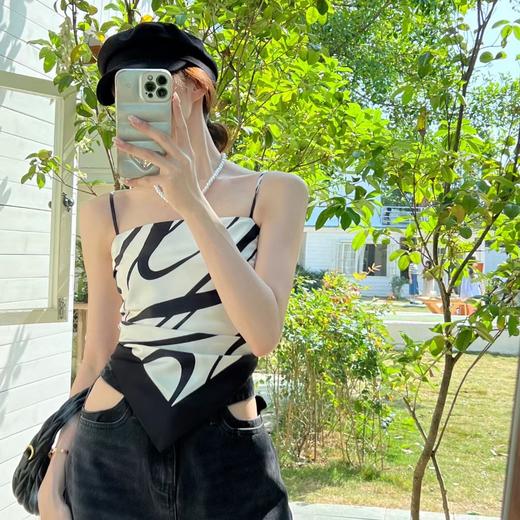 春季后背肚兜系带吊带背心 150556400 商品图1