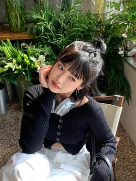 【直播专供】春季排扣针织衫 150422073