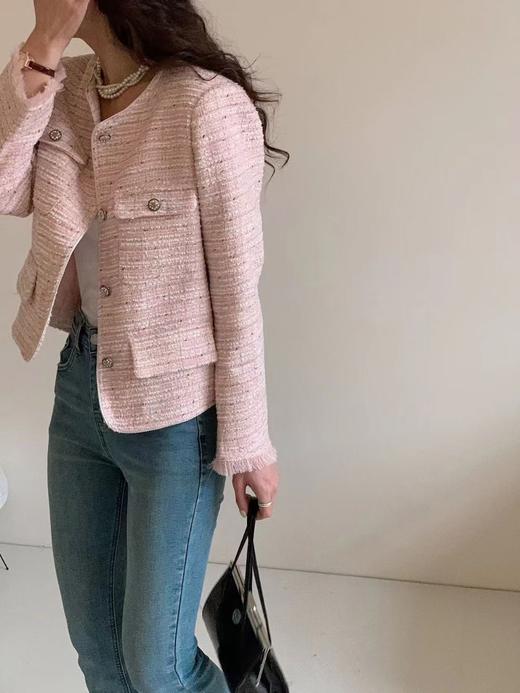 春季袖子须边小香外套 150206127 商品图0