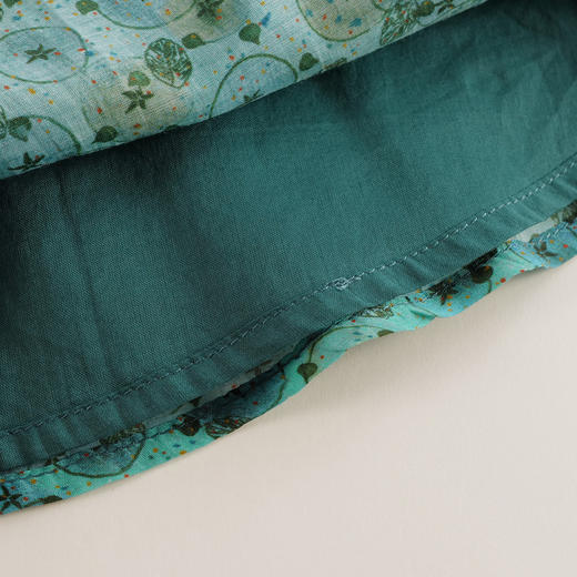 【马克珍妮 芦芙系列】夏装 女童棉真丝吊带套装220909 商品图4