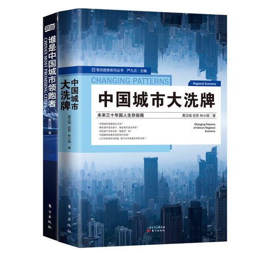 《中国城市大洗牌》+《谁是中国城市领跑者》（区域经济系列畅销书套装 内含2册） 商品图0