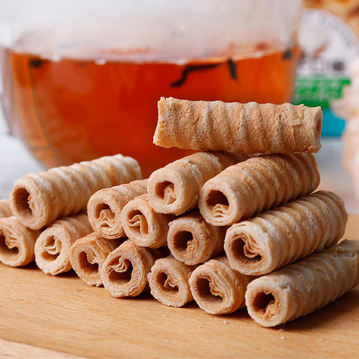 「两款口味！一口酥脆」不多言夹心卷注心蛋卷 香酥威化饼干椰子休闲零食小吃 商品图1