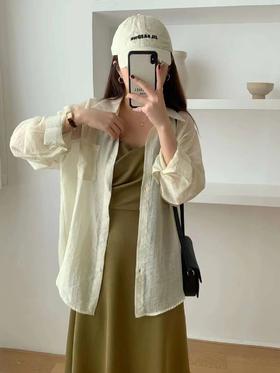 【直播专供款】2023年春季双口袋轻薄衬衫 150358930