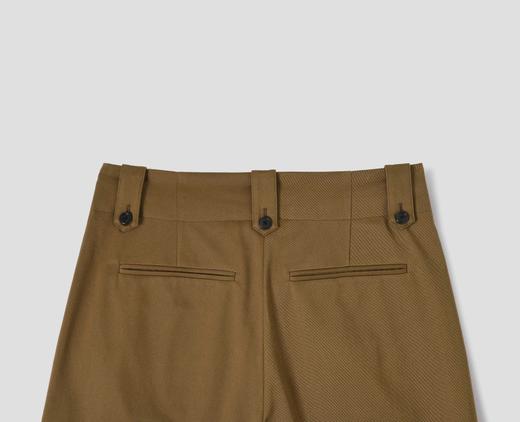 Margaret Howell 栗棕色/石褐色高腰直筒裤 商品图7