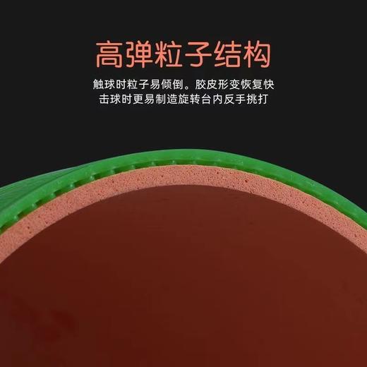 729友谊纵横普及套训练套乒乓球胶皮球拍绿色粘性皮反胶套胶正品 商品图5
