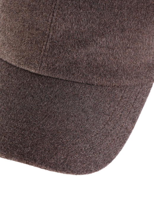 callisto混灰驼色绵羊毛混纺帽子 FRHAT005C 商品图3