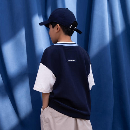 CONVERSE 夏 大童小童 短袖T恤 CNVN-FF-D758 商品图1