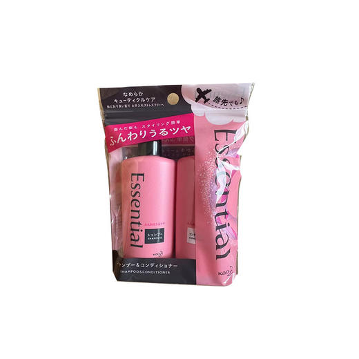 【保税仓】花王睡醒不乱去油蓬松洗发护发迷你旅行套装 洗发45ml+护发45ml/袋 商品图0