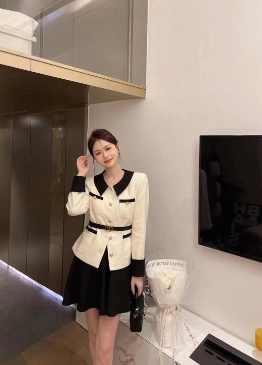 【直播专供】2023年春季四口袋撞色短裙套装 150363430 商品图1