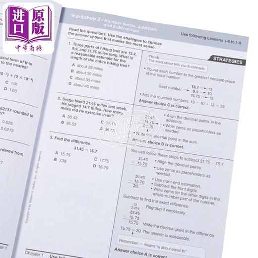 【中商原版】Progress in Mathematics Critical Thinking for Active Math Minds Grade6进步数学批判性思维活跃的数学头脑六年级 商品图11