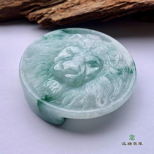 派瑞翡翠 翡翠皮带扣 糯种 飘花 商品图1