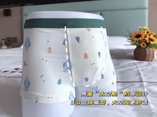 童童树儿童👦无痕空调内裤4条装✔材质安全，A级标准，吸湿💨透气，及时排汗 商品图9