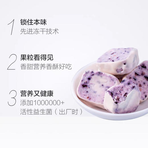 榙榙冻干蓝莓酸奶块45g 商品图3