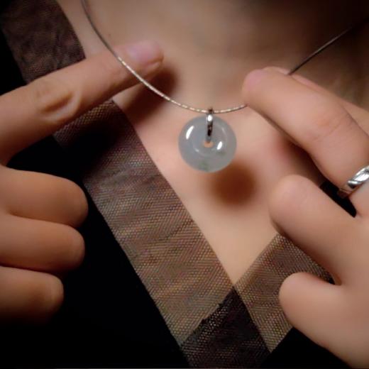 lucky胖胖翡翠项坠18k活扣卡子 商品图7