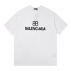 代购版本！BALENCIAGA巴黎世家新款背后万针立体刺绣宽松版型短袖 商品缩略图1
