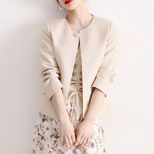 裁缝学苑AG221 日系气质西装外套纸样女装短款夹克服装做衣服样板 商品图0