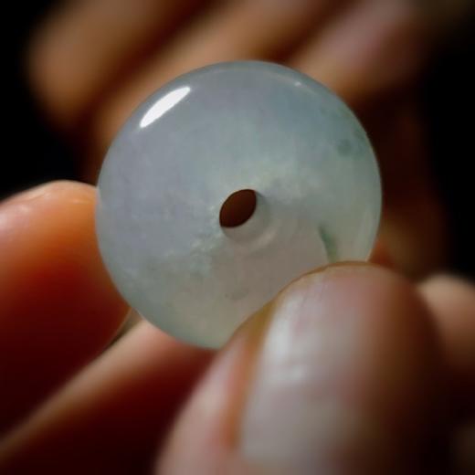 lucky胖胖翡翠项坠18k活扣卡子 商品图6