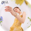 ZEGL设计师轻松春日系列小雏菊碎银子串珠手链女小众蜜蜂小花手饰 商品缩略图4