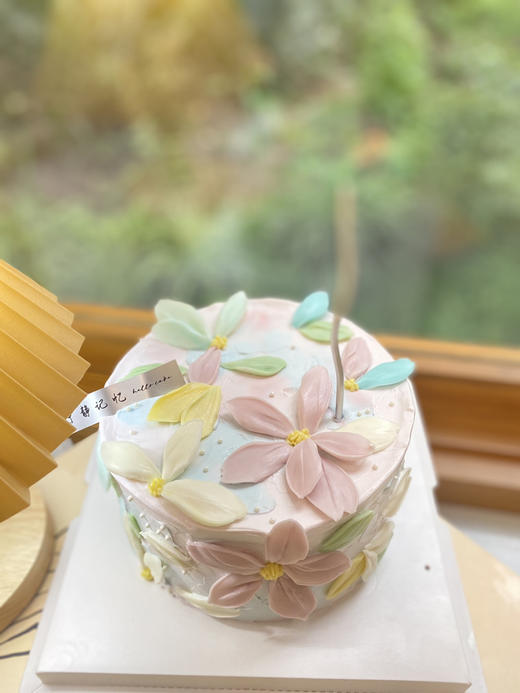 女士刮刀花奶油蛋糕 下单前请仔细阅读商品详情 商品图1