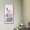 苏小华《映日荷花别样红》国画花鸟 110CM*50CM 约5平尺 纸本（未装框）【原作编号GH0003】 商品缩略图1