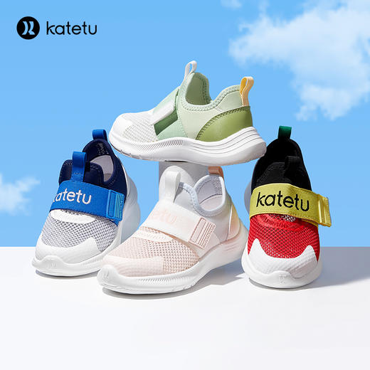 卡特兔童鞋儿童网面运动鞋2023夏季新款防滑耐磨透气中大童跑步鞋 商品图0