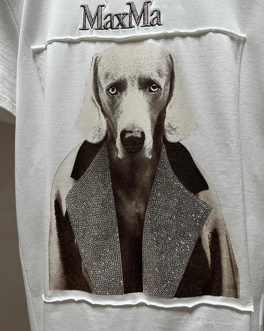 7折 max家 小狗logo刺绣定位印花T恤  BH2391 商品图7