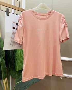 女圆领短T2230