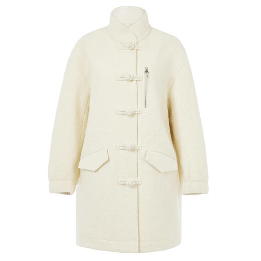 裁缝学苑AG241女装新款秋冬中式立领毛呢外套大衣纸样打版裁剪图 商品图4