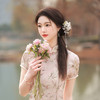ZAYS-2002春夏改良长款提花旗袍日常年轻少女小清新气质旗袍 商品缩略图5