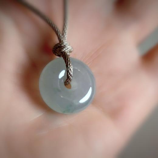 lucky胖胖翡翠项坠18k活扣卡子 商品图11