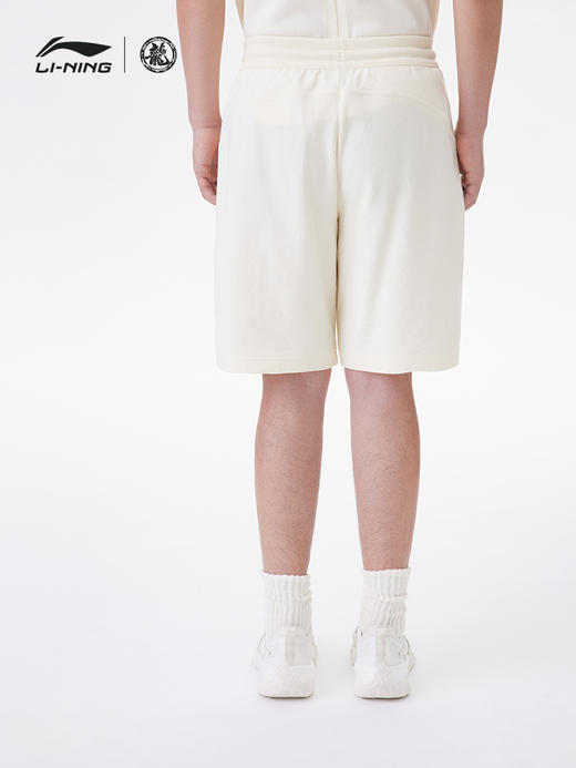 中国李宁 x 成龙联名功夫系列短卫裤男女同款休闲运动裤AKST027 商品图3