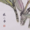 苏小华《兰花》国画花鸟 50CM*50CM 约2.2平尺 纸本（未装框）【原作编号GH0004】 商品缩略图3