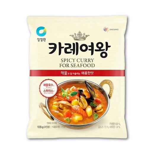 清净园 咖喱女王海鲜味108g   商品图0