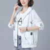 长袖轻薄外套，中年妈妈装大码宽松连帽服HT-3008 商品缩略图4