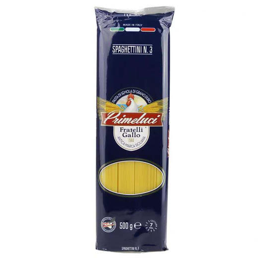 意大利雄鸡实心细面500g 商品图0
