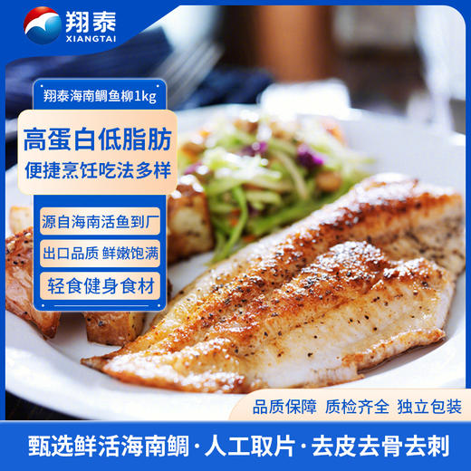 海南鲷鱼柳1kg*2 商品图0