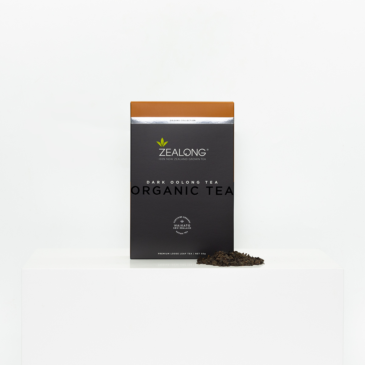 ZEALONG杰境 经济装系列有机乌龙茶 炭香口味 50g/盒（新老包装随机发货）