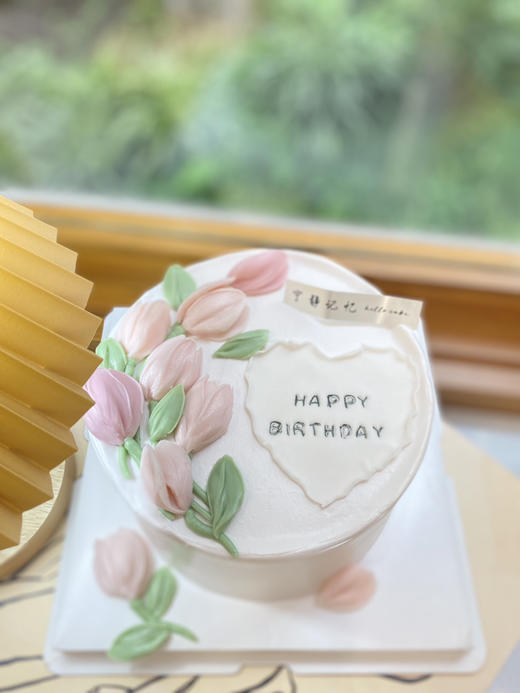 女士刮刀花奶油蛋糕 下单前请仔细阅读商品详情 商品图1