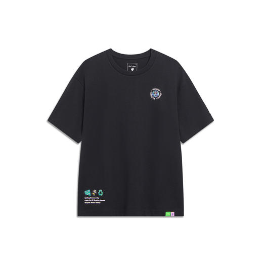 中国李宁x Steven Harrington联名系列T恤男女新款宽松运动服AHST077 商品图4