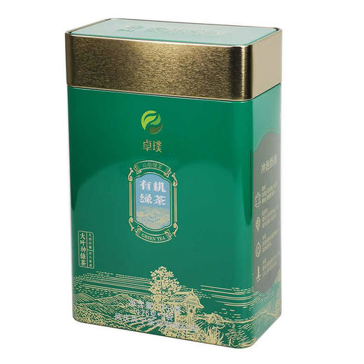 【新茶！有机单芽绿茶】凤宁号 卓璞白毫 高山云雾有机绿茶 250g/罐 商品图0