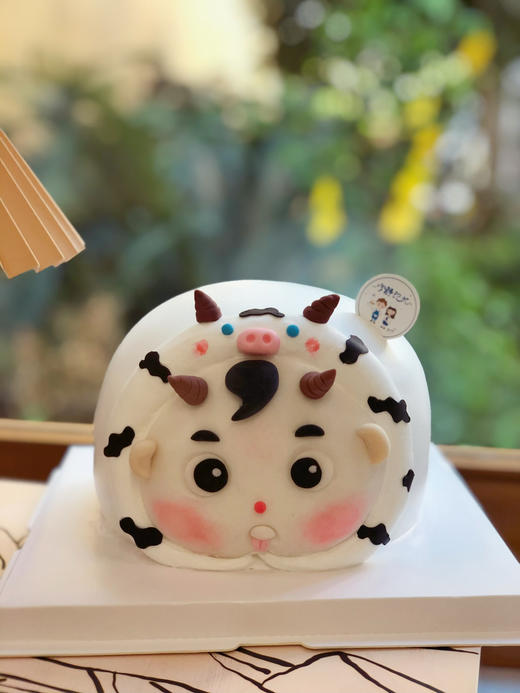 翻糖牛宝宝奶油蛋糕 提前一天预定 下单前请仔细阅读商品详情 商品图1