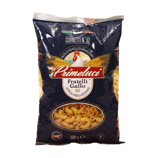 意大利雄鸡螺旋弯通面500g 商品图0