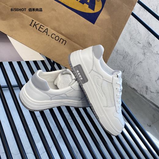 新品平底舒适百搭小白鞋431B32536 商品图3