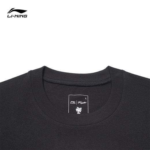 中国李宁x Steven Harrington联名系列男女新款夏宽松T恤AHST093 商品图4