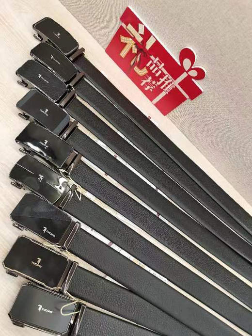 4F啄木鸟牛皮腰带 商品图0